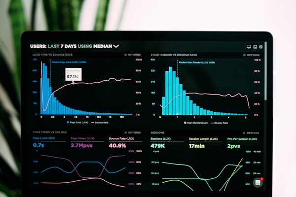 Professional reviewing real-time SLA performance metrics and network analytics on tablet device