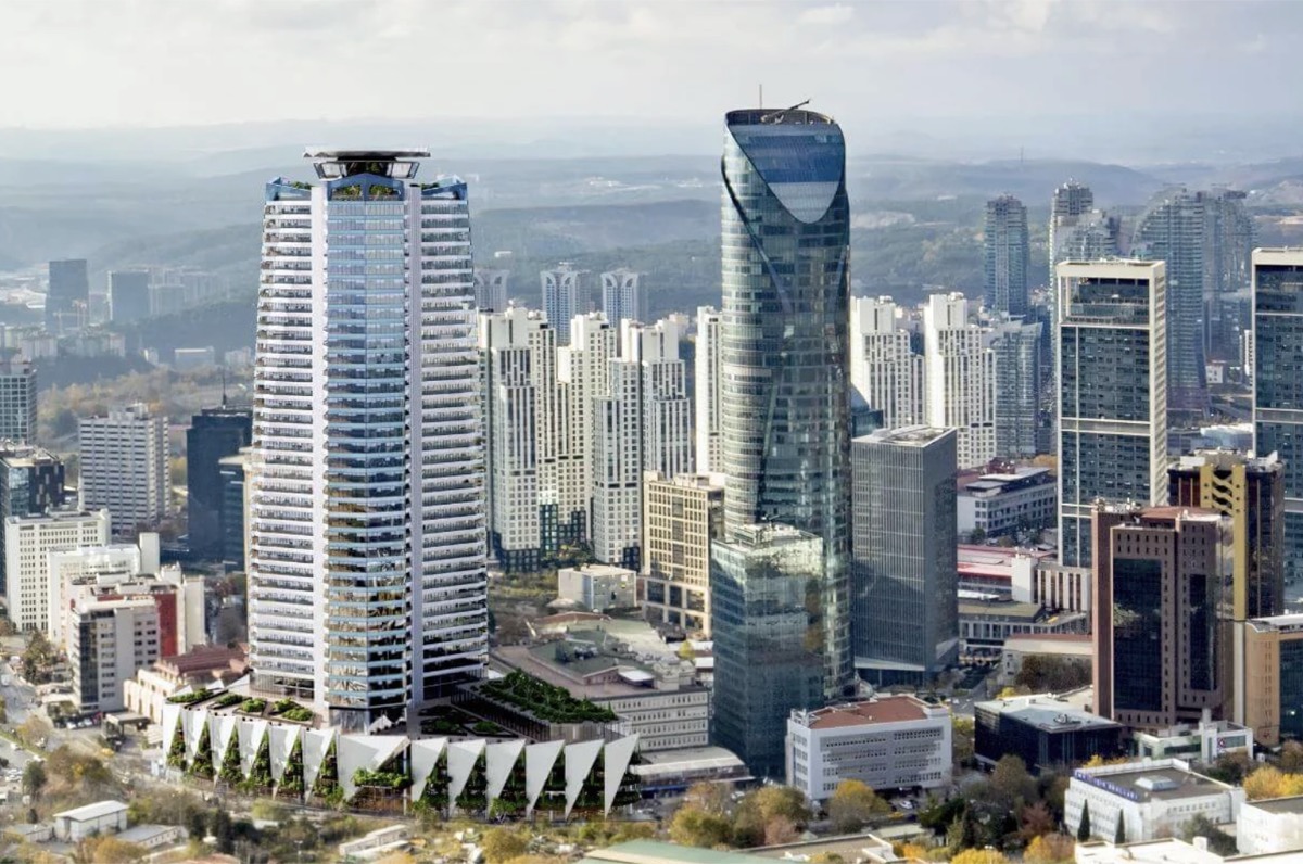 Smart city skyline with connected telecommunications infrastructure symbolizing TEASOL's urban network solutions