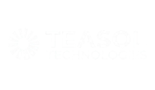 TEASOL logo, white